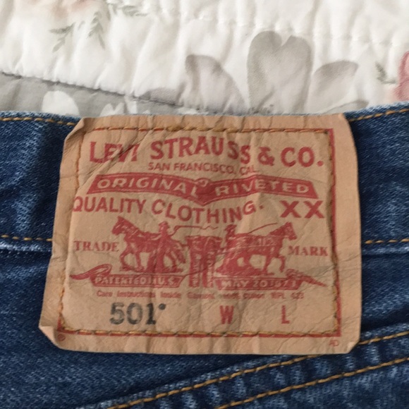 Levi's Vintage 501 Original Medium Wash Blue Jeans - Picture 1 of 8